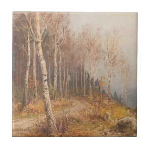 Birch Forest – Hugo Mühlig Tile