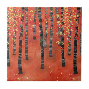 Birch Forest Landscape Tile