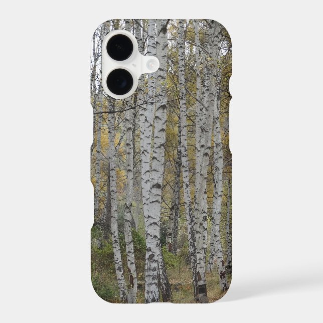 Birch forest Photo Apple iPhone 8/7, Barely There (Back)