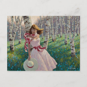Birch Forest Postcard