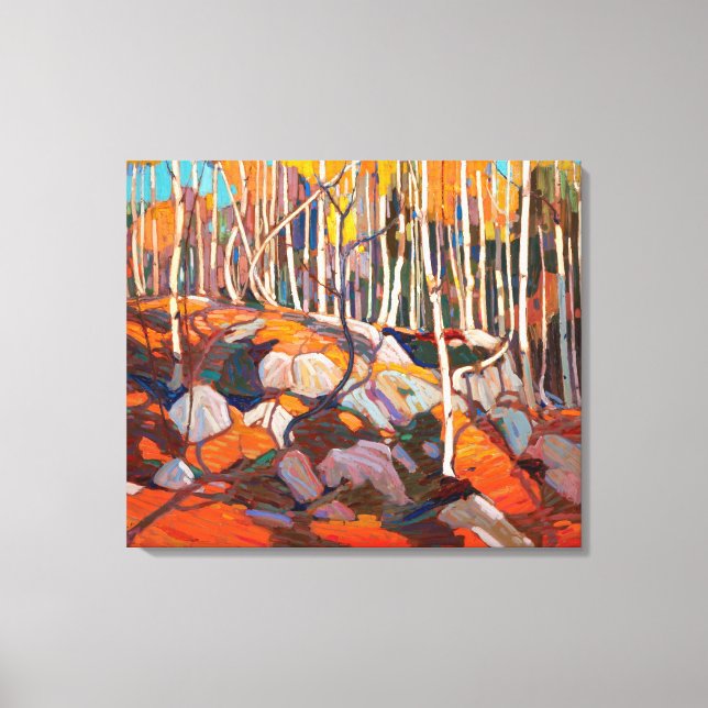 Birch Grove, Autumn | Tom Thomson | Canvas Print (Front)