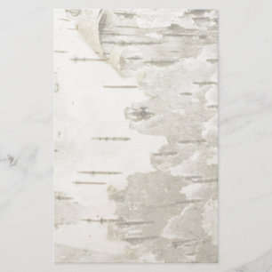 Birch Office Stationery, Birch Bark Stationery