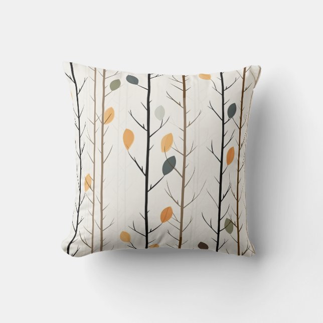 Birch Pattern Cushion (Front)
