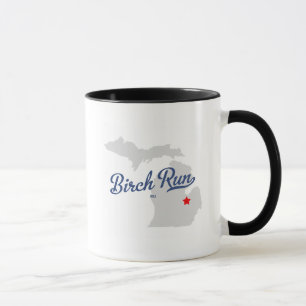 Birch Run Michigan MI Shirt Mug