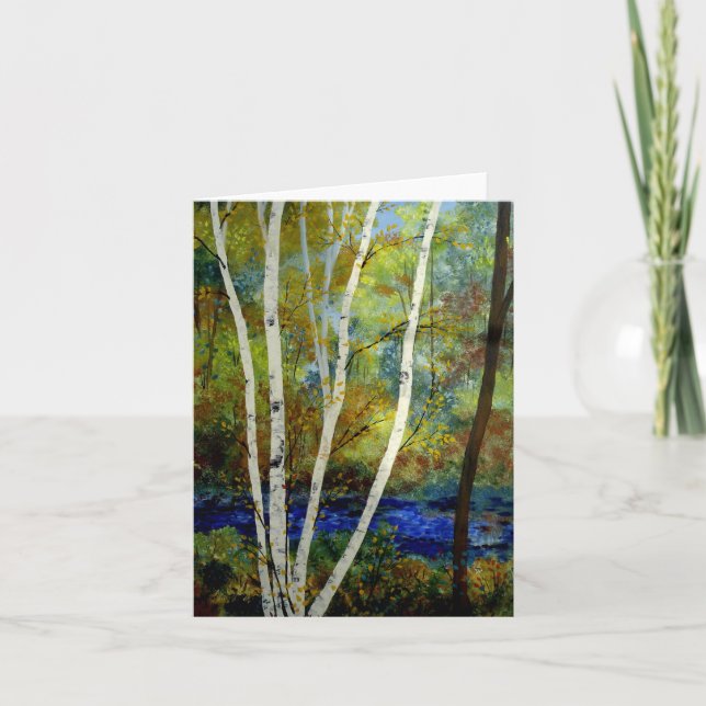 Birch Stream Card (Front)