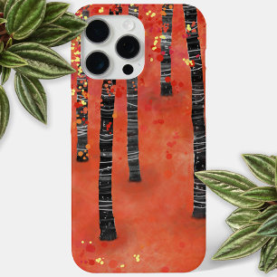 Birch Tree Forest iPhone 15 Pro Max Case