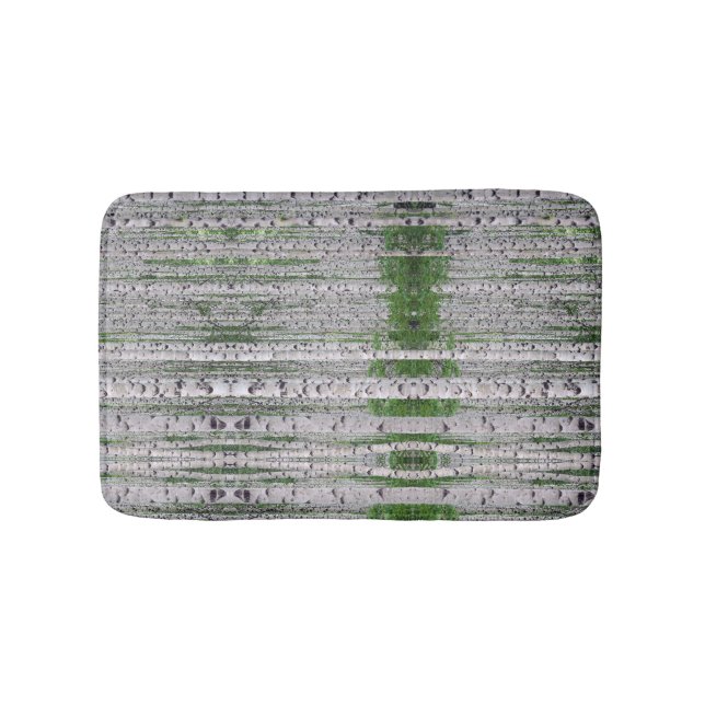 Birch Tree Forest Nature Bath Mat (Front)