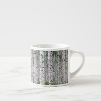 Birch Tree Forest Nature Espresso Cup