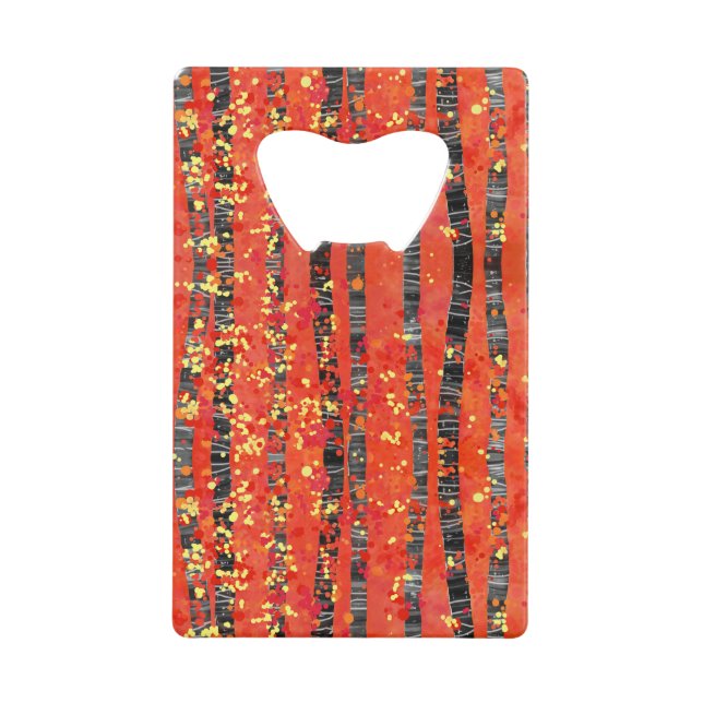 Birch Tree Forest Red (Front)