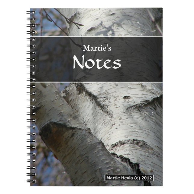 Birch Tree Notebook (Front)