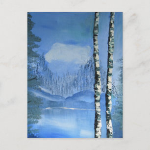 Birch Tree Postcard (vertical)