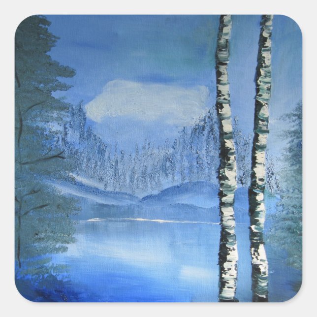 Birch Tree Sticker (Front)