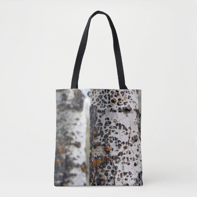 Birch Tree Tote Bag (Front)