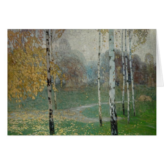 Birch Trees, 1904 (oil on canvas) (Front Horizontal)