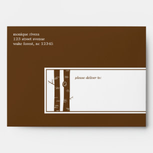Birch Trees - A7 Envelope