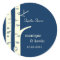 Birch Trees Favour Stickers/ Envelope Seals - Navy