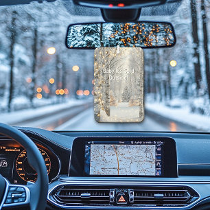  Birch Trees Lights "Baby It's Cold Outside"  Car Air Freshener