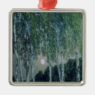 Birch Trees Metal Tree Decoration