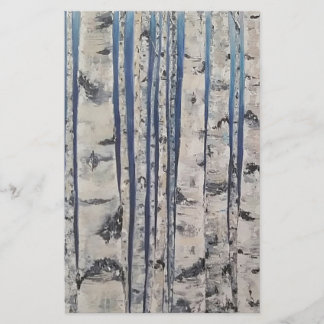 Birch trees Morse Code