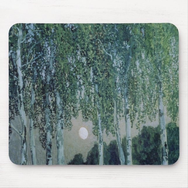 Birch Trees Mouse Mat (Front)