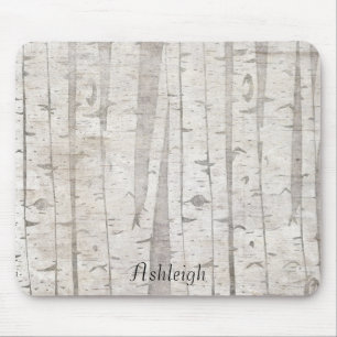 Birch Trees Mouse Mat