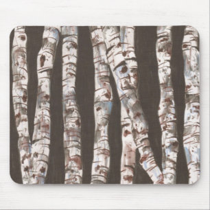 Birch Trees Mousepad!!! Mouse Mat