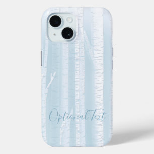Birch Trees Trunks  iPhone 15 Case