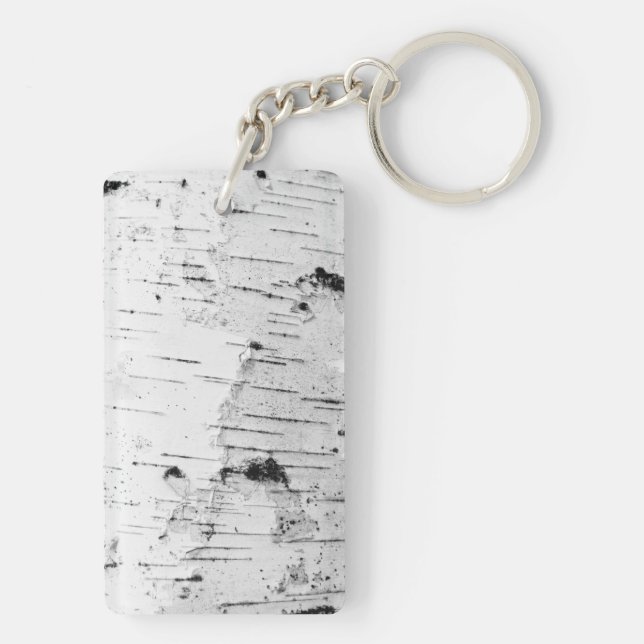 Birch trunk key ring (Back)