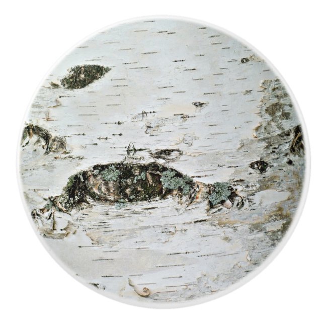 Birch Wood Rustic Drawer Knobs (Front)