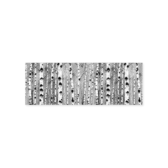 Birch Woods Thunder_Cove Self-inking Stamp (Design)