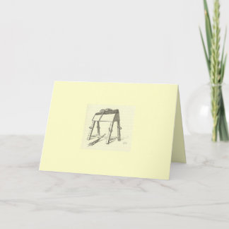 Birching_Horse Thank You Card