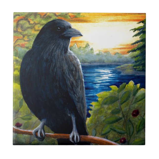 Bird 63 crow tile (Front)