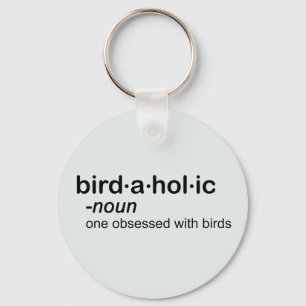 bird a hol ic key ring