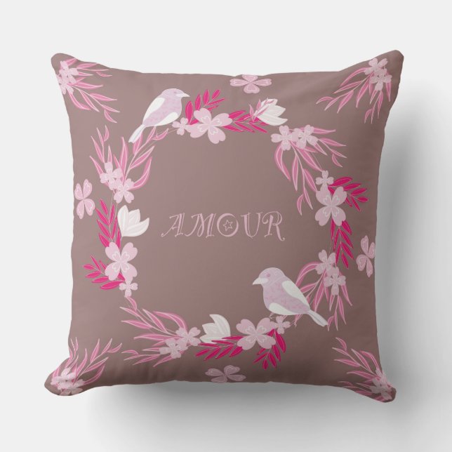 bird amour cushion (Front)