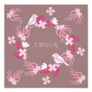 bird amour photo print