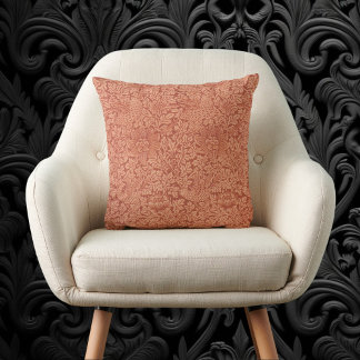 Bird and Anemone by William Morris, Vintage Nature Cushion