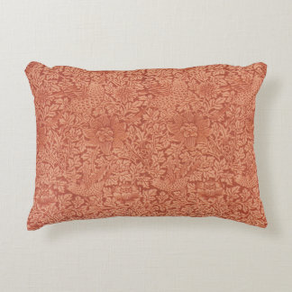 Bird and Anemone by William Morris, Vintage Nature Decorative Cushion