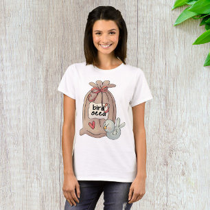 Bird And Bird Seed T-Shirt