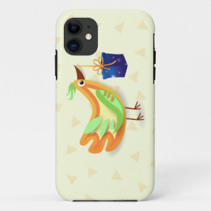 Bird and gift, iPhone 5 case