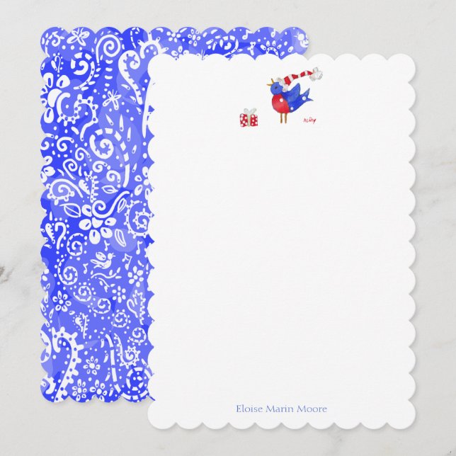 Bird and Package notes (Front/Back)