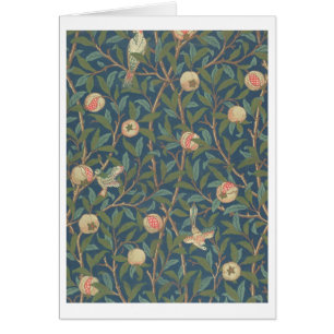 'Bird and Pomegranate' Wallpaper Design, printed b