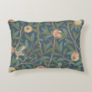 'Bird and Pomegranate' Wallpaper Design, printed b Decorative Cushion