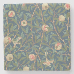 'Bird and Pomegranate' Wallpaper Design, printed b Stone Coaster