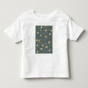'Bird and Pomegranate' Wallpaper Design, printed b Toddler T-Shirt