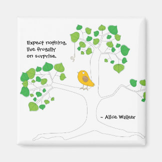 Bird and Tree Magnet