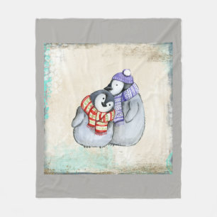 Bird Animal Couple Personalise Destiny Destiny'S Fleece Blanket