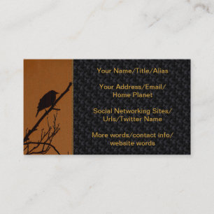 Bird Art Business Card