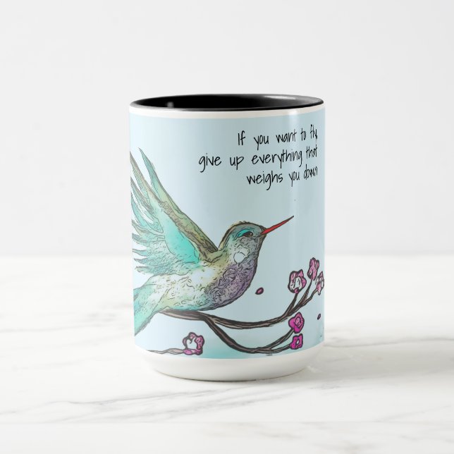 Bird Art Mug (Center)