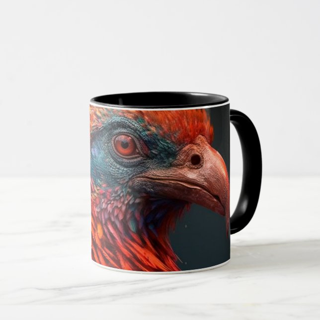 Bird Art Mug (Front Right)