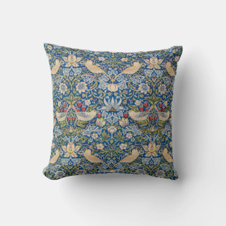 Bird Art Nouveau Design Cushion